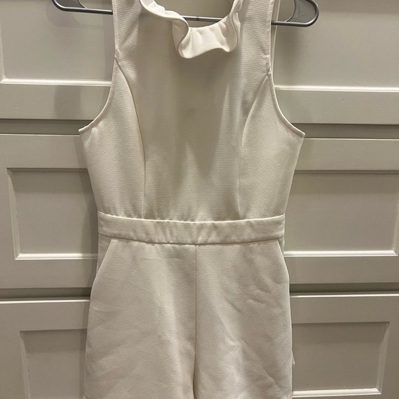 DO+BE Pants - DO+BE White Sleeveless Outfit